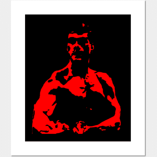 Van Damme Che Red Bloodsport Posters and Art